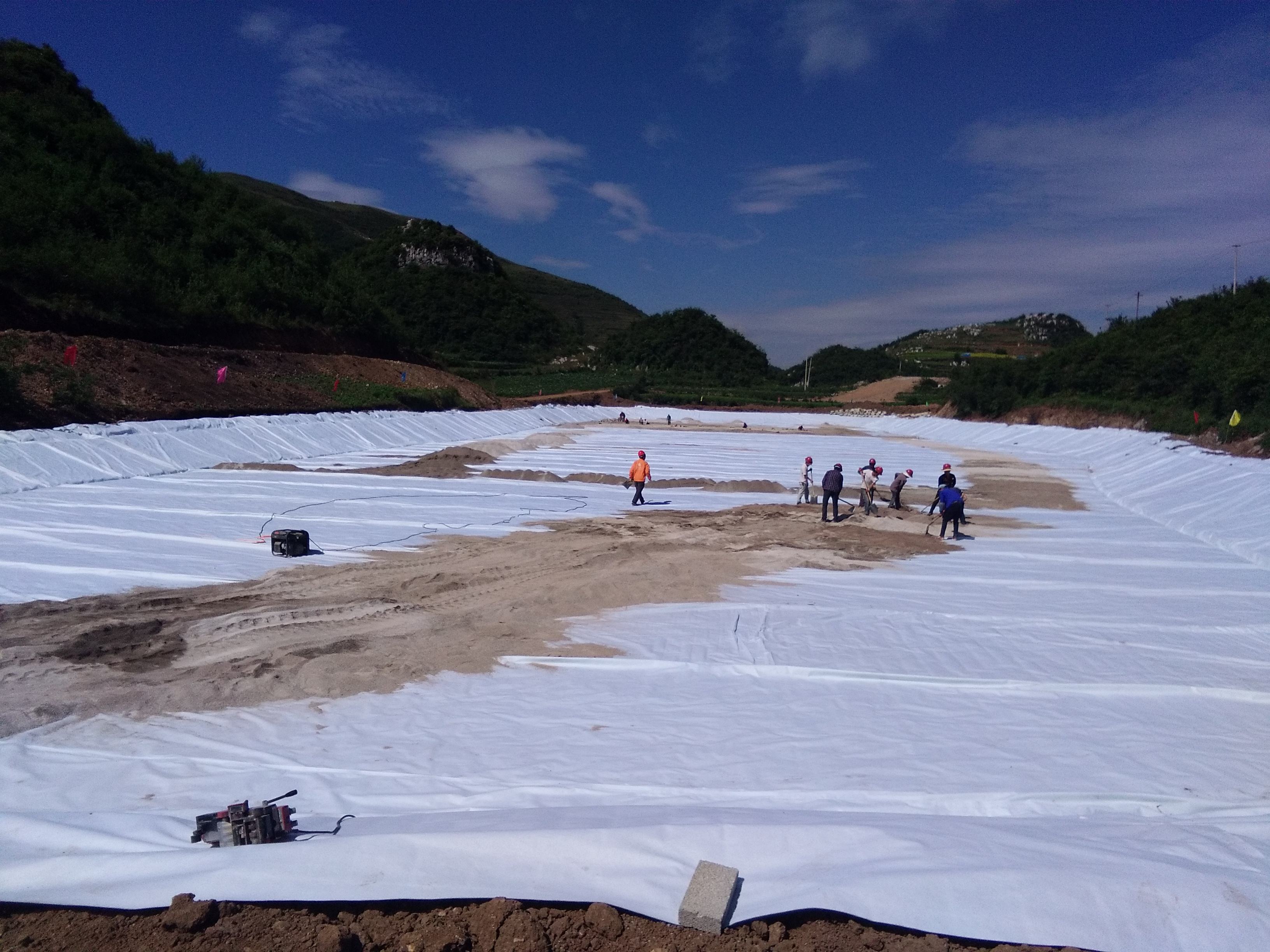 bat365正版唯一官网 高分子土工膜在水库大坝防渗工程中的应用